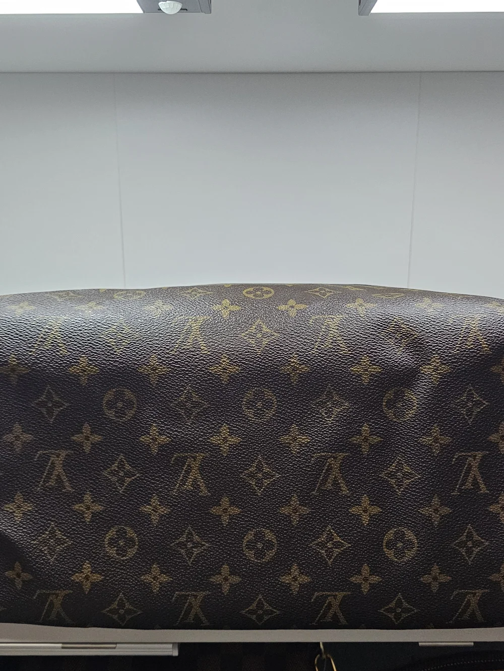 Louis Vuitton Brown Monogram Canvas Travel Bag